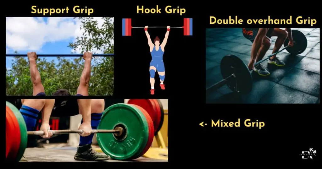 Different types of Grip
